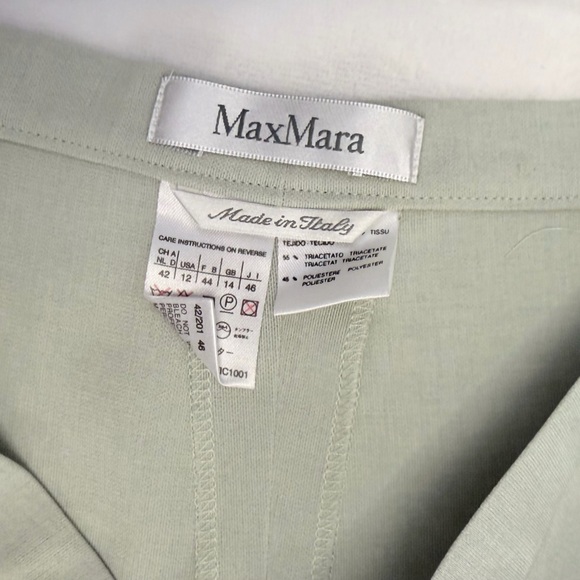 MaxMara Pants - MaxMara Light Sage Pants  - MaxMara
